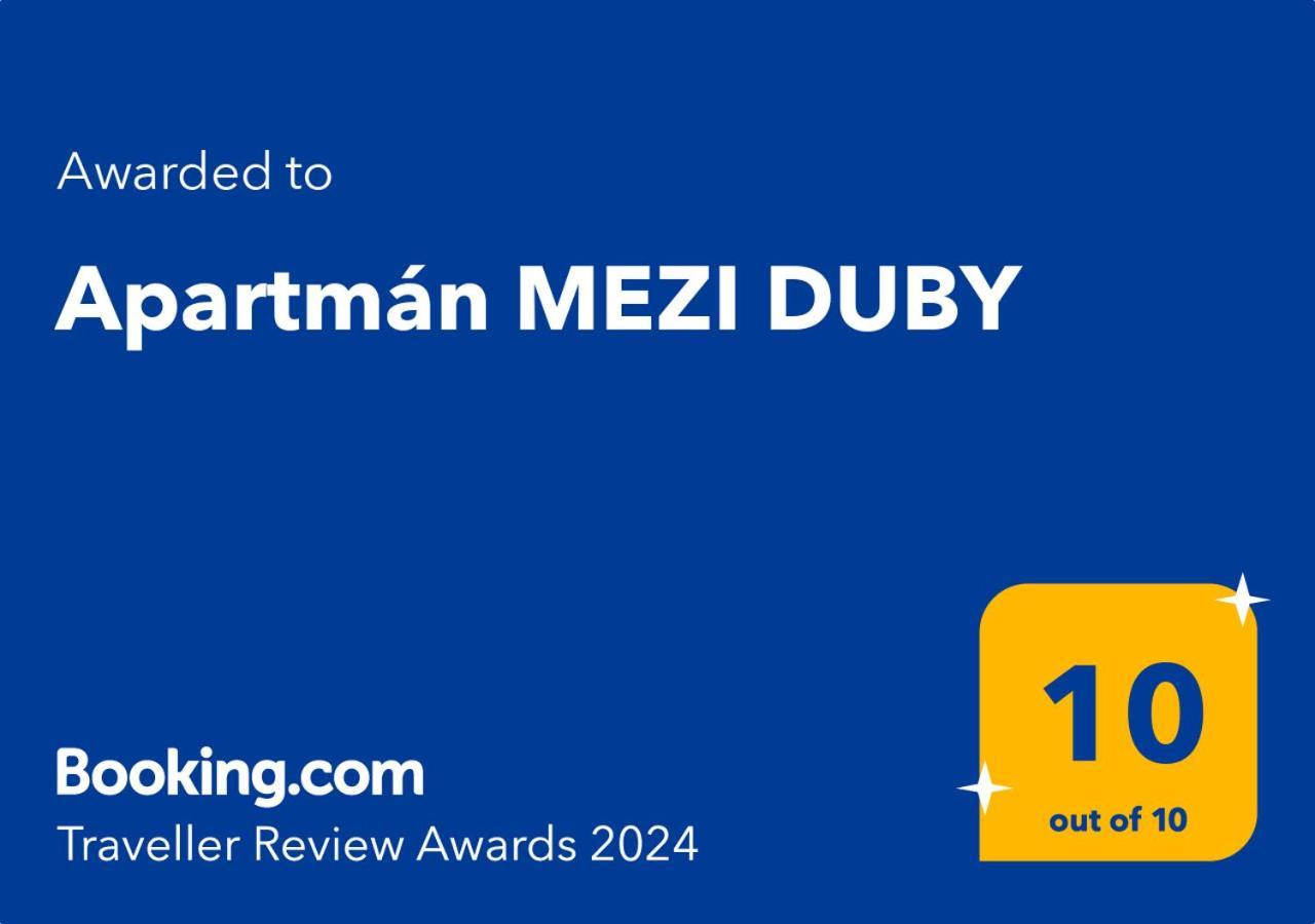 Apartman Mezi Duby Osecna Eksteriør billede