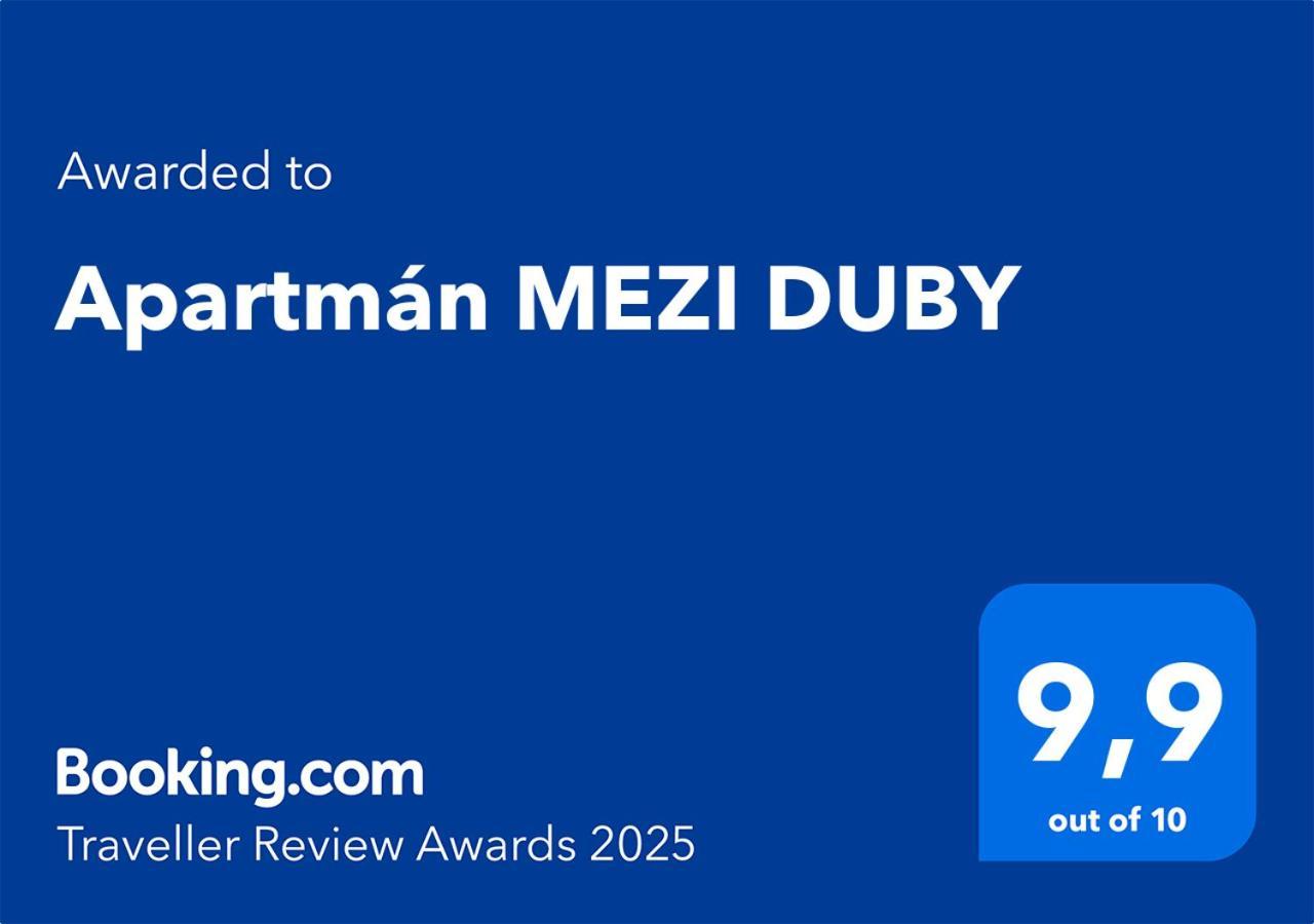 Apartman Mezi Duby Osecna Eksteriør billede